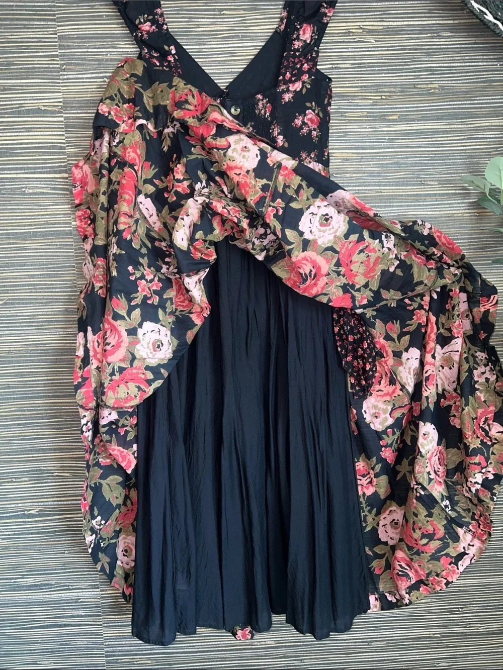 Free People Floral Print Love You Midi Dress Size XS